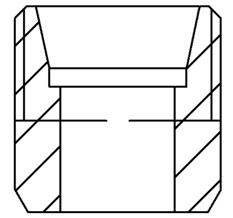 Бонка с внутренней резьбой
